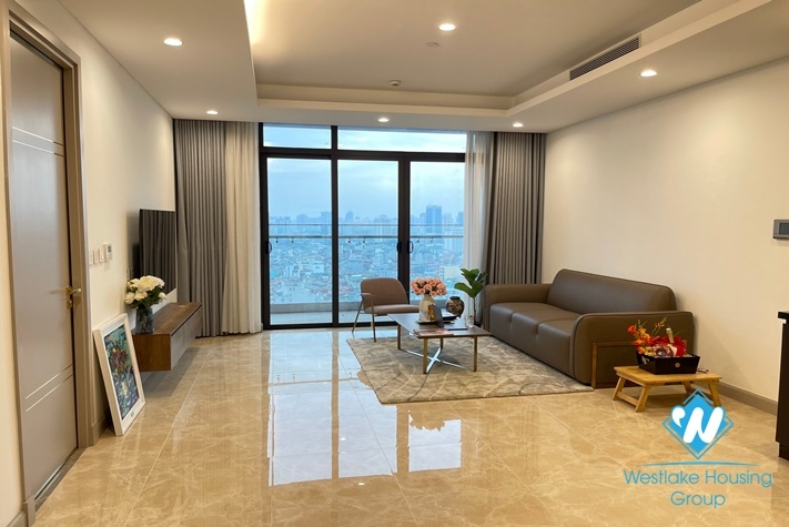 Good quality apartment for rent in S2 Tower - Sun Grand Thuy Khue st, Tay Ho District 